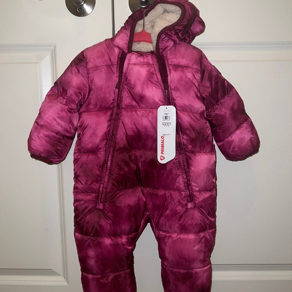 NWT Baby Gap Water Resistant Puffer Suit 0-6M